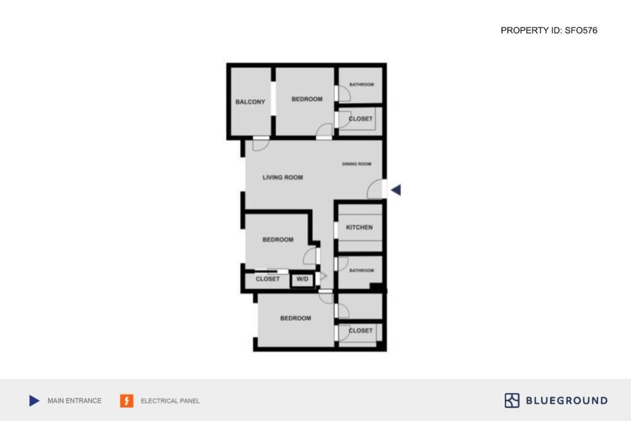 3br W Gym Pool 5 Min To Santana Row Sfo-576 Apartamento